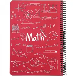 دفتر 100 برگ دات نوت - طرح ریاضی Math