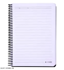 دفتر 100 برگ دات نوت - طرح زبان های خارجی Languages