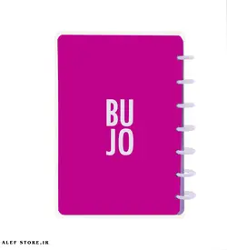 دفتر دکمه ای بولت ژورنال نقطه ای آبرنگ - طرح BO JO