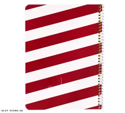 دفتر سیمی 50 برگ پیل - طرح لام و دال