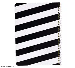 دفتر سیمی 50 برگ پیل - طرح لام و دال