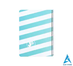 دفتر سیمی 50 برگ پیل - طرح لام و دال