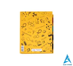 دفتر کلاسور  100 برگ - طرح شیمی