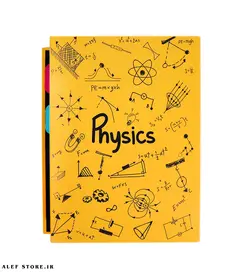 دفتر کلاسور 100 برگ - طرح فیزیک Physics
