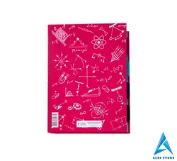 دفتر کلاسور 100 برگ - طرح فیزیک Physics