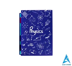 دفتر کلاسور 100 برگ - طرح فیزیک Physics