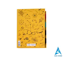دفتر کلاسور 100 برگ - طرح فیزیک Physics