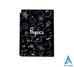 دفتر کلاسور 100 برگ - طرح فیزیک Physics
