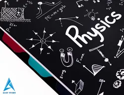 دفتر کلاسور 100 برگ - طرح فیزیک Physics