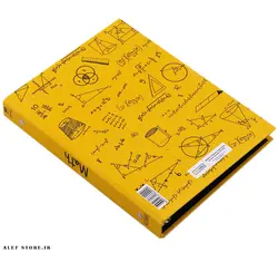 دفتر کلاسور 100 برگ دات نوت - طرح ریاضی Math