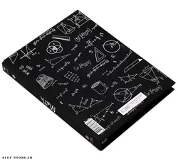 دفتر کلاسور 100 برگ دات نوت - طرح ریاضی Math