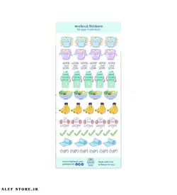 مجموعه استیکر ورزش و سلامتی