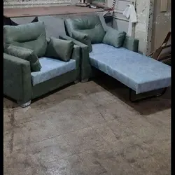 مبل  تخت خواب شو یک نفره طبی کد 10