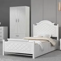 تخت 1 نفره تمام ام دی اف کد 23