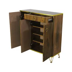 جاکفشی 3 درب پایه فلزی