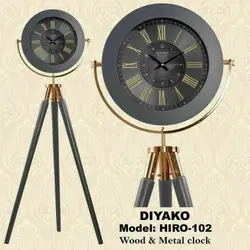 ساعت ایستاده 3 پایه کد 12