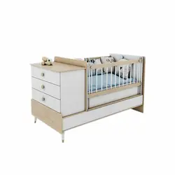 سرویس تخت و کمد کودک و نوزاد مدل بامبینو کارن