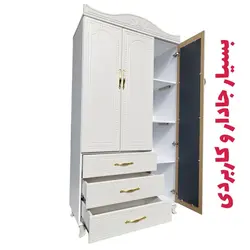 کمد لباس3درب 3 کشو جادار کد 11