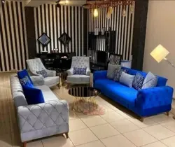 مبل  راحتی 7 نفره مدل چستر یونانی