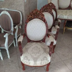 مبل کلاسیک 9 نفره + جلومبلی و عسلی کد 5893