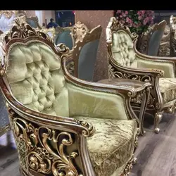 مبل کلاسیک سلطنتی 9 نفره مدل امپریال سوپرراش