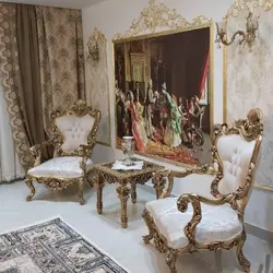 مبل کلاسیک سلطنتی 9 نفره مدل چپنتر سوپرراش