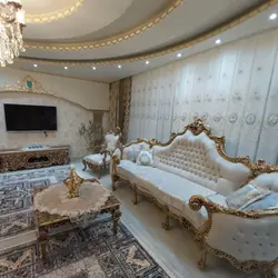 مبل کلاسیک سلطنتی 9 نفره مدل چپنتر سوپرراش