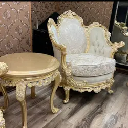 مبل کلاسیک سلطنتی 9 نفره مدل لورنز سوپرراش