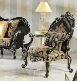 مبل کلاسیک مدل چراغان 7 نفره