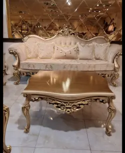 مبل کلاسیک مدل چراغان 7 نفره