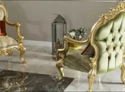 مبل کلاسیک مدل چراغان 7 نفره