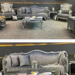 مبل کلاسیک مدل فرانسوی 9 نفره