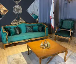 مبل کلاسیک مدل فرانسوی 9 نفره