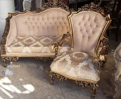 مبل کلاسیک 7نفره مدل آبشاری کد28