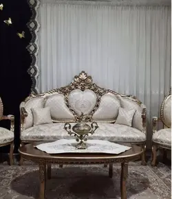 مبل کلاسیک 9 نفره مدل پارس کد25 + جلومبلی و عسلی