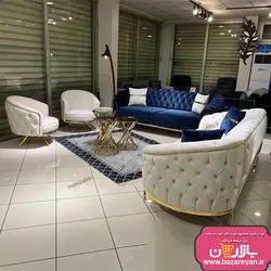مبل راحتی8 نفره چستر مدل یاسین