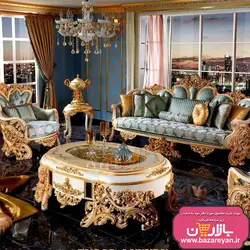 مبل  سلطنتی 7 نفره کد 65