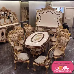 مبل  سلطنتی 7 نفره کد 65