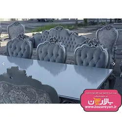 مبل کلاسیک 9 نفره مدل اشرافی حراج پایان هفته