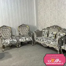 مبل کلاسیک 9 نفره مدل اشرافی حراج پایان هفته