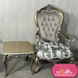 مبل کلاسیک 9 نفره مدل اشرافی حراج پایان هفته