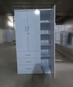 کمد کامل لباس 3 درب 3 کشو جادار ارسال به سراسر کشور
