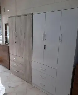 کمد کامل لباس 3 درب 3 کشو جادار ارسال به سراسر کشور