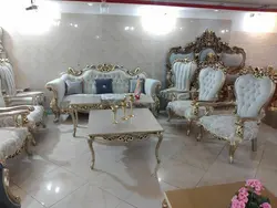 کلاف خام مبل کلاسیک 9نفره مدل افسون