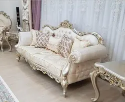 کلاف خام مبل کلاسیک 9نفره مدل چراغان