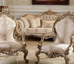 کلاف خام مبل کلاسیک 9نفره مدل چراغان