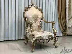 کلاف خام مبل کلاسیک 9نفره مدل چراغان