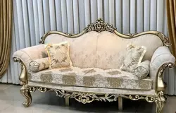 کلاف خام مبل کلاسیک 9نفره مدل چراغان