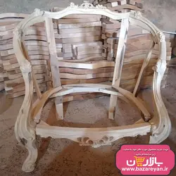 کلاف خام مبل کلاسیک 9نفره مدل زمرد