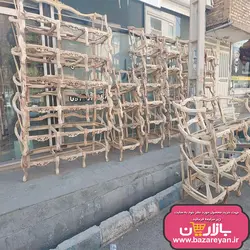 کلاف خام مبل کلاسیک 9نفره مدل زمرد